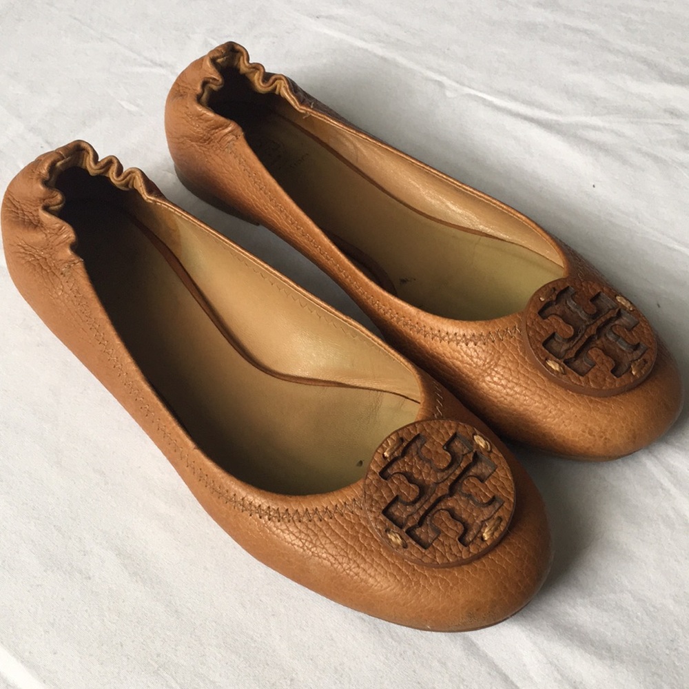 Tory Burch Reva Tan Flat, 8